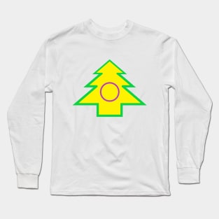 Intersex Pride: Christmas Tree Long Sleeve T-Shirt